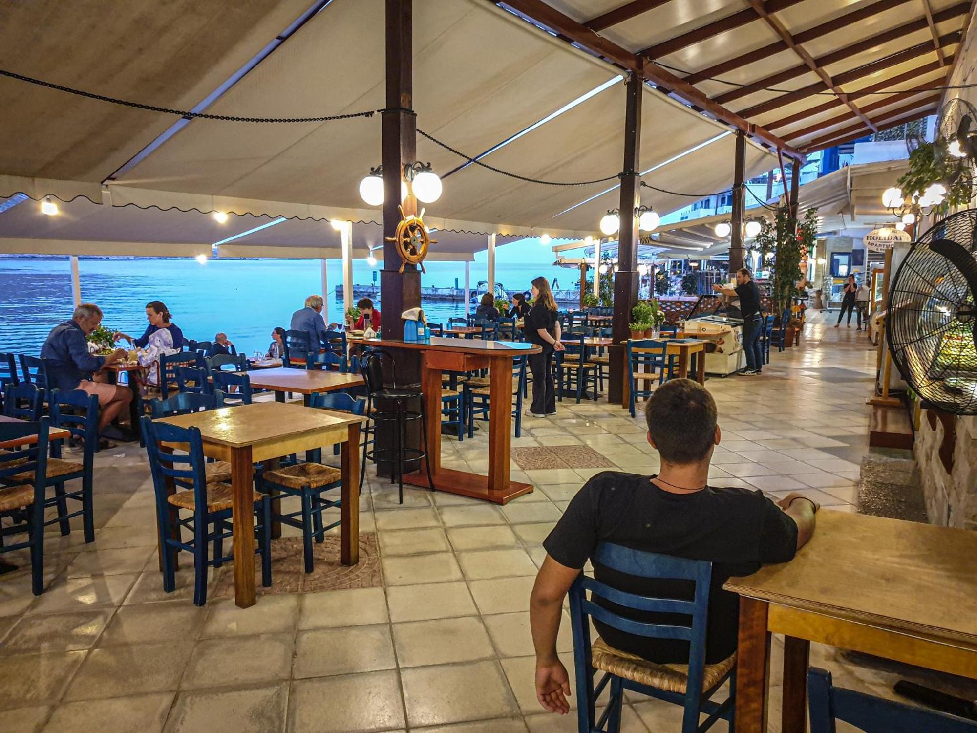 Hotel The Blue House Loutro Esterno foto